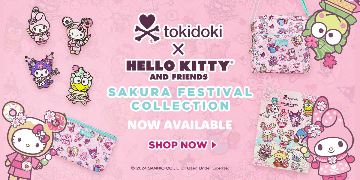 tokidoki x Hello Kitty and Friends Sakura Festival Collection