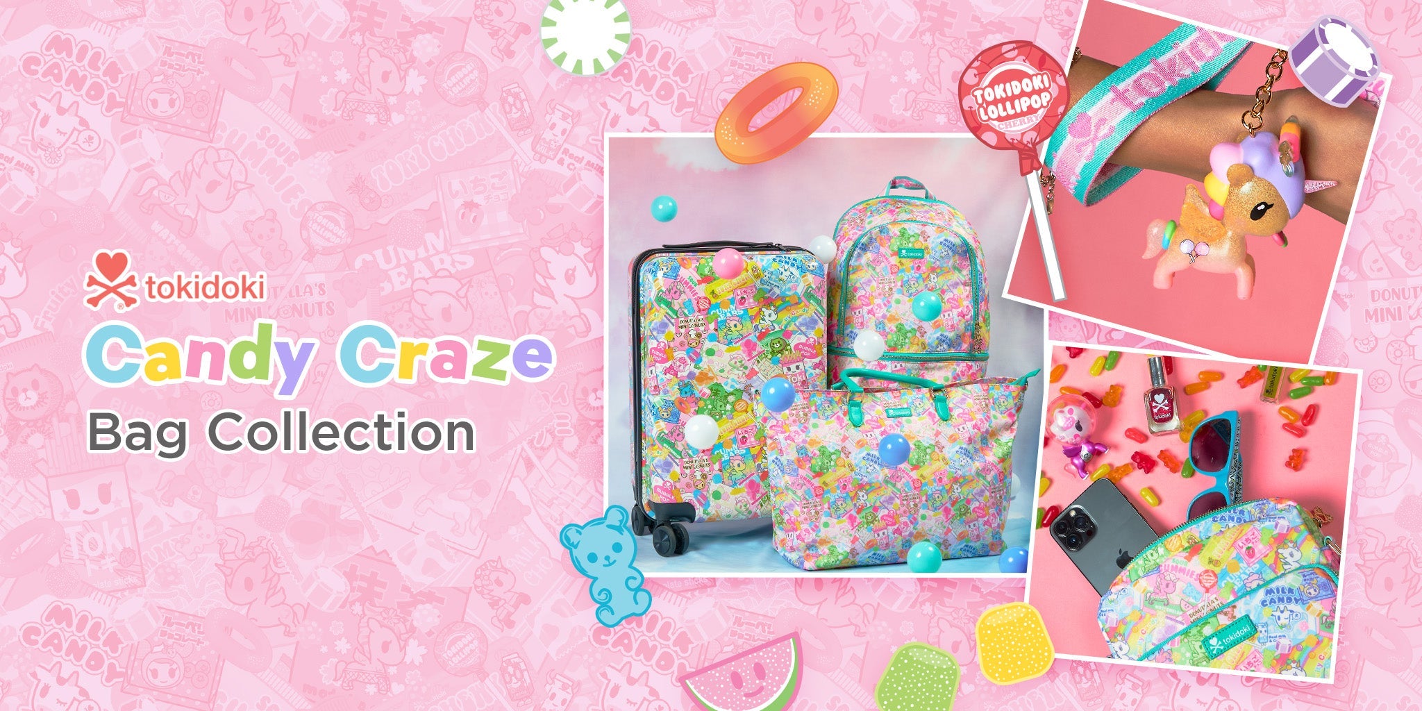 tokidoki Candy Craze Spring 2025 Bags