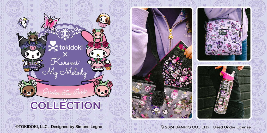 tokidoki x Kuromi & My Melody Garden Party