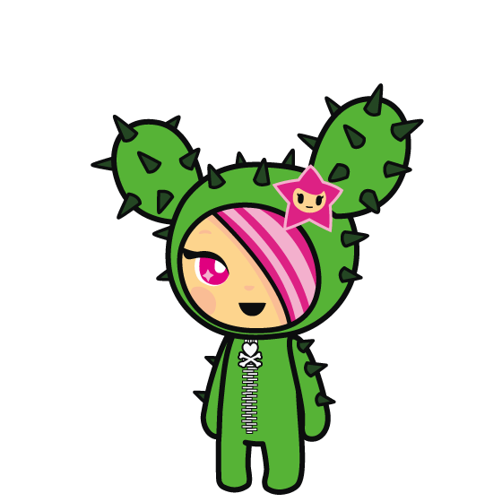  tokidoki Cactus Friends Sabochan Plush, Pink : Toys & Games