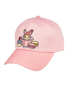 side of tea time dad hat