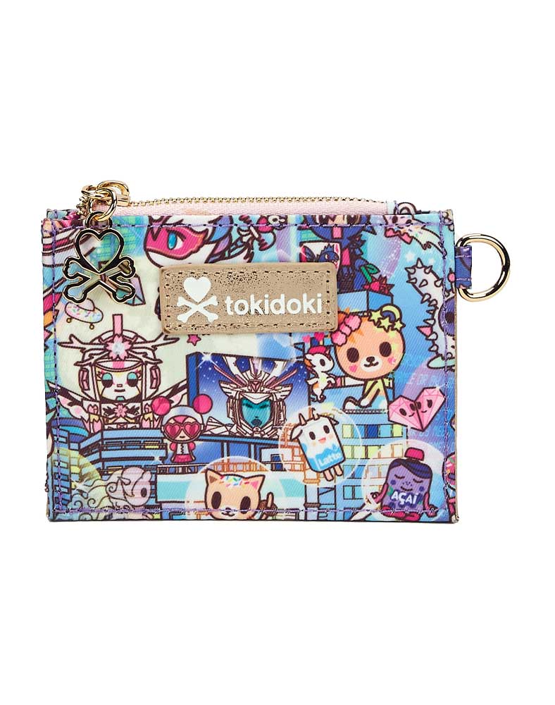 digital princess zip card wallet