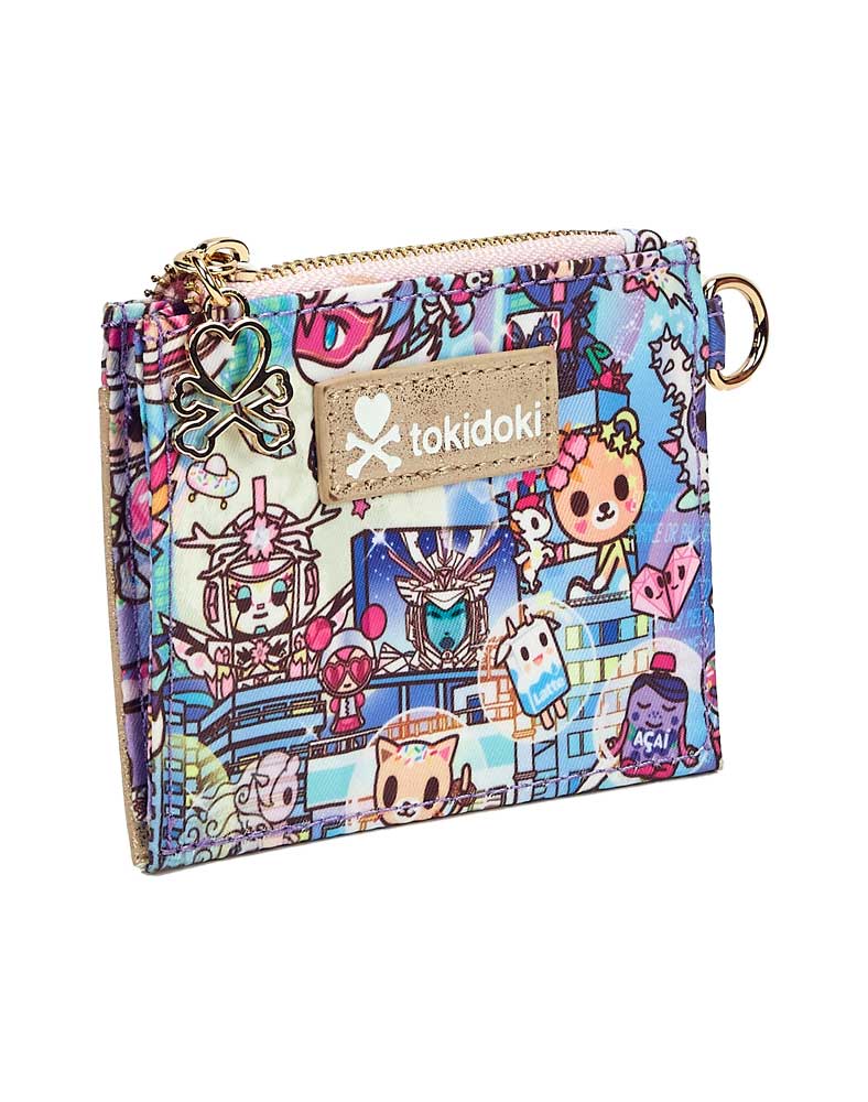 digital princess zip card wallet