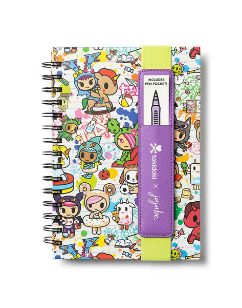 Tokidoki Atlanta Braves 10 x 7 Notebook