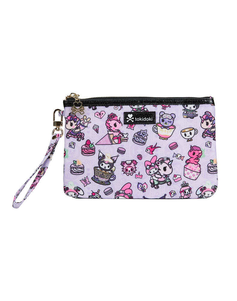 tokidoki x Kuromi & My Melody Garden Party Zip Pouch Wristlet