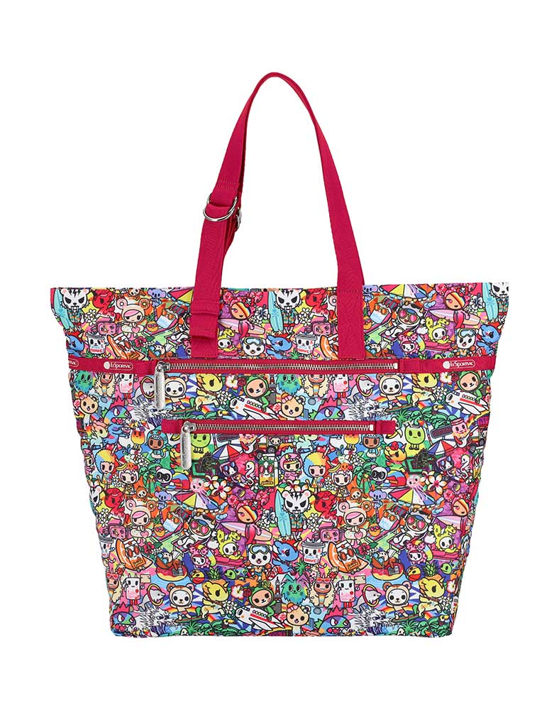 tokidoki x LeSportsac Borsa Nord-Sud - Vacanza Al Mare