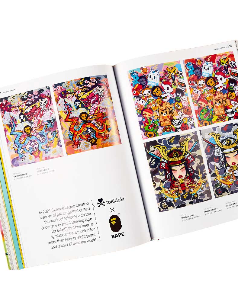 inside of tokidoki: the art of simone legno