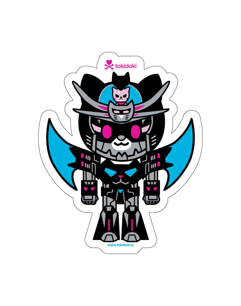 Jaguar Ninja Die Cut Sticker