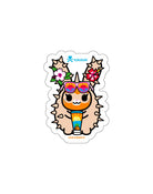 sunny bunny die cut sticker