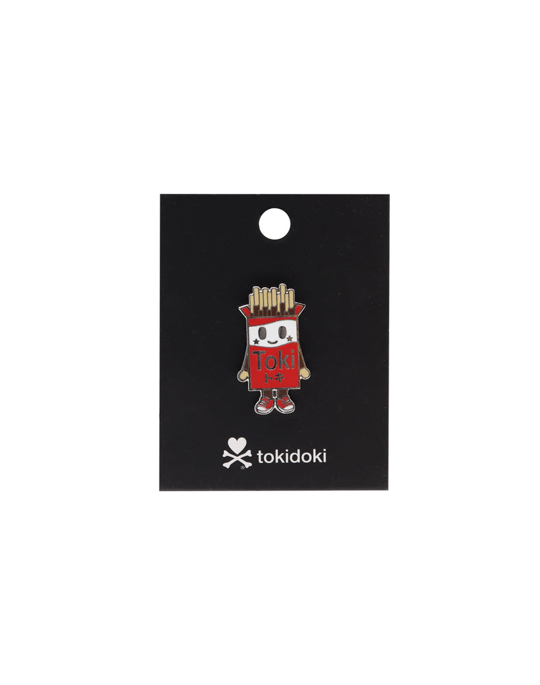 Toki Enamel Pin Card Back