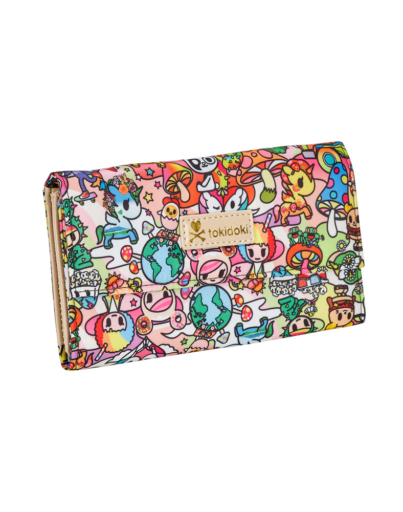 Stay Groovy Long Wallet tokidoki