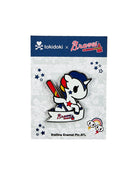 tokidoki x mlb atlanta braves stellina enamel pin