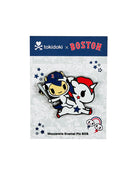 tokidoki x mlb boston red sox mozzarella enamel pin