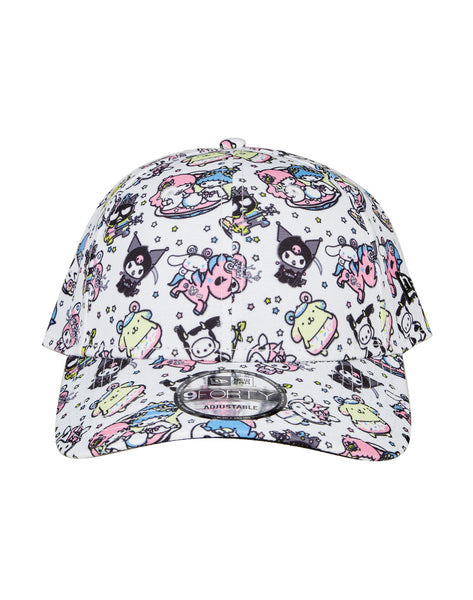 Hello Kitty & Friends Women's Kuromi Adjustable Baseball Hat - Pink